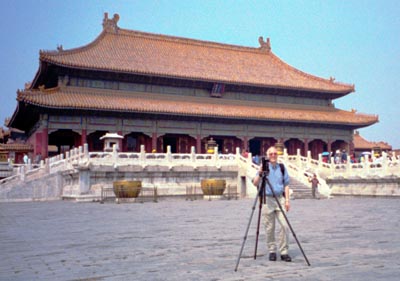 photographing forbidden city