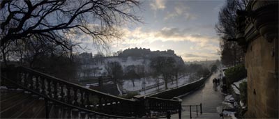 Edinburgh Castle button