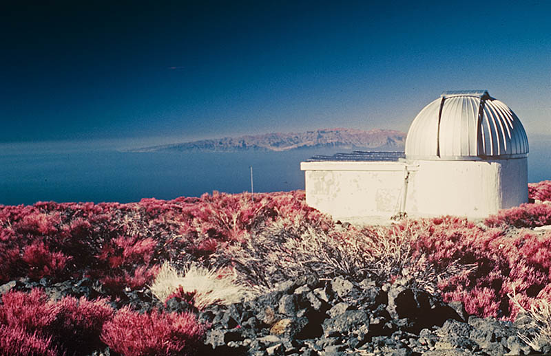 Telescope taken with IR film